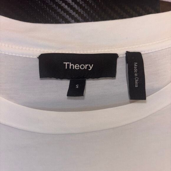 Theory White Tiered Tunic Linen Blend Dress (Size Small) - Picture 12 of 14